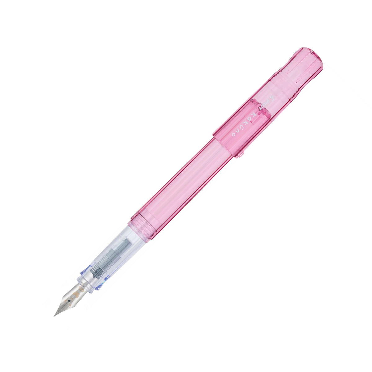 Pilot Kakuno Fountain Pen - Pink Clear