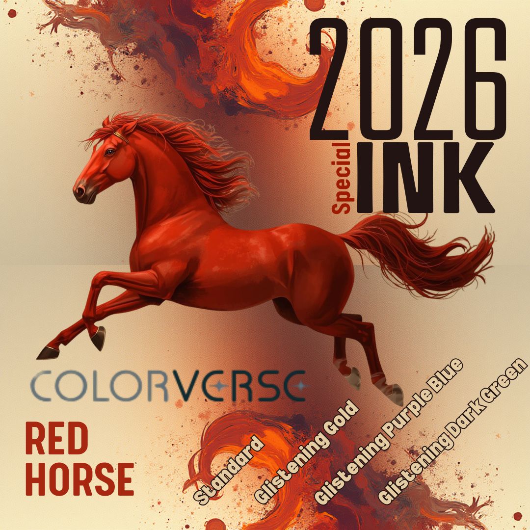 Colorverse 2026 Special Ink Red Horse