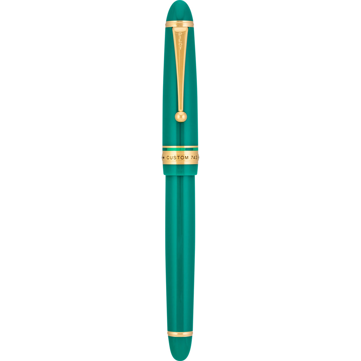 Pilot Custom 743 US Exclusive Verdigris Green