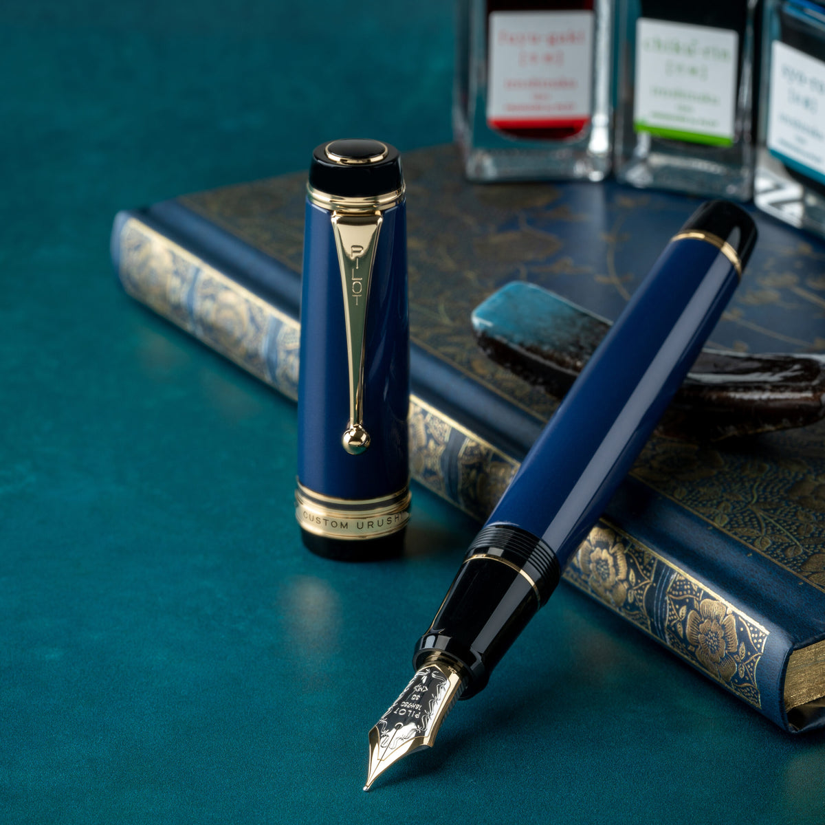 Pilot Custom 845 Urushi Prussian Blue