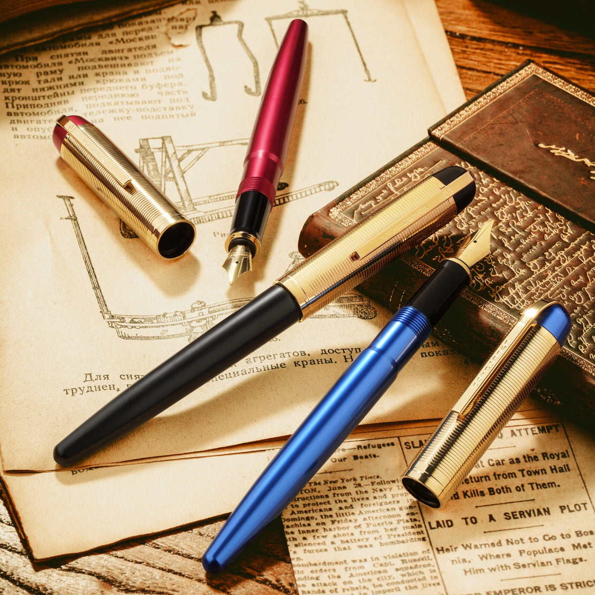 Wahl-Eversharp Skyline Gold Trim