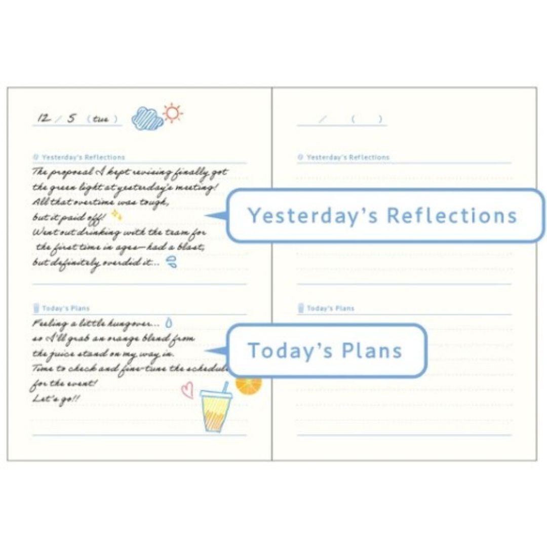 Daigo Tea & Diary Time Notebook