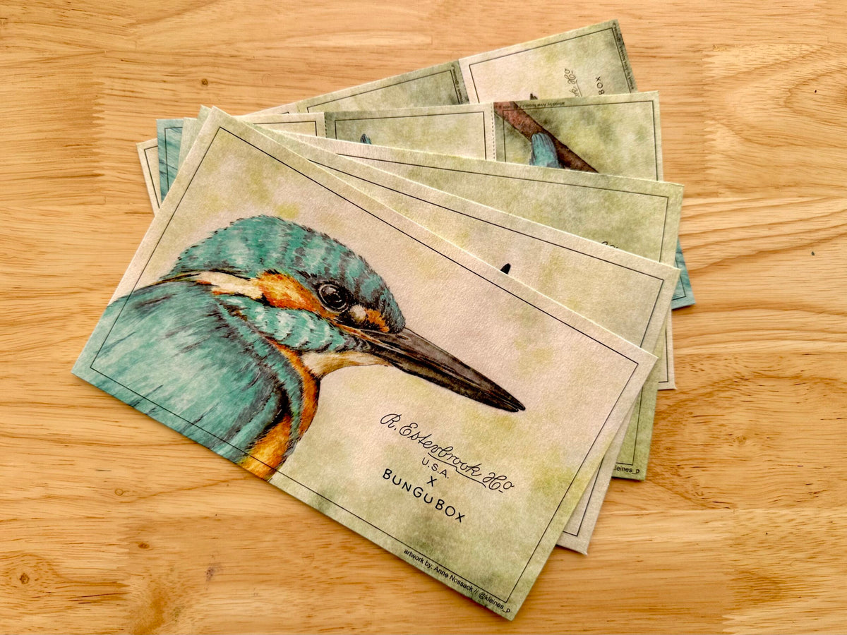 Esterbrook x BUNGUBOX Kingfisher Edition Blotter Paper