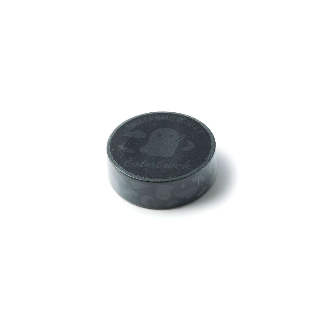 Esterbrook + Sweet Kawaii Design - Black Ghost Washi Tape