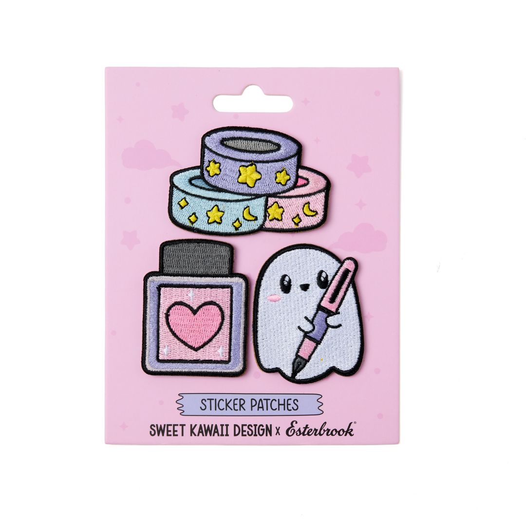Esterbrook + Sweet Kawaii Design - 3-Piece Patch Set