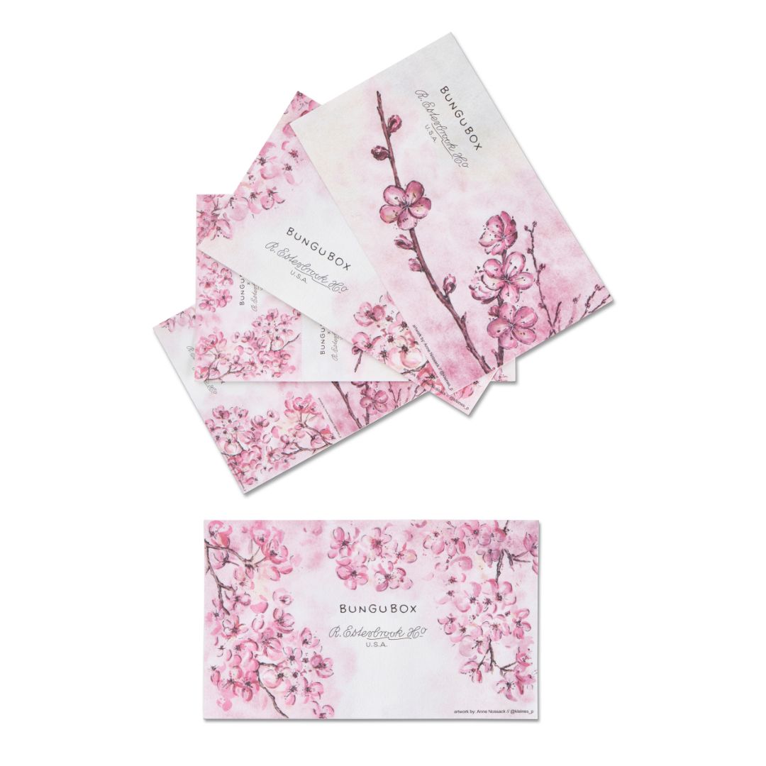 Esterbrook x BUNGUBOX Kachofugetsu Flower Blotter Paper