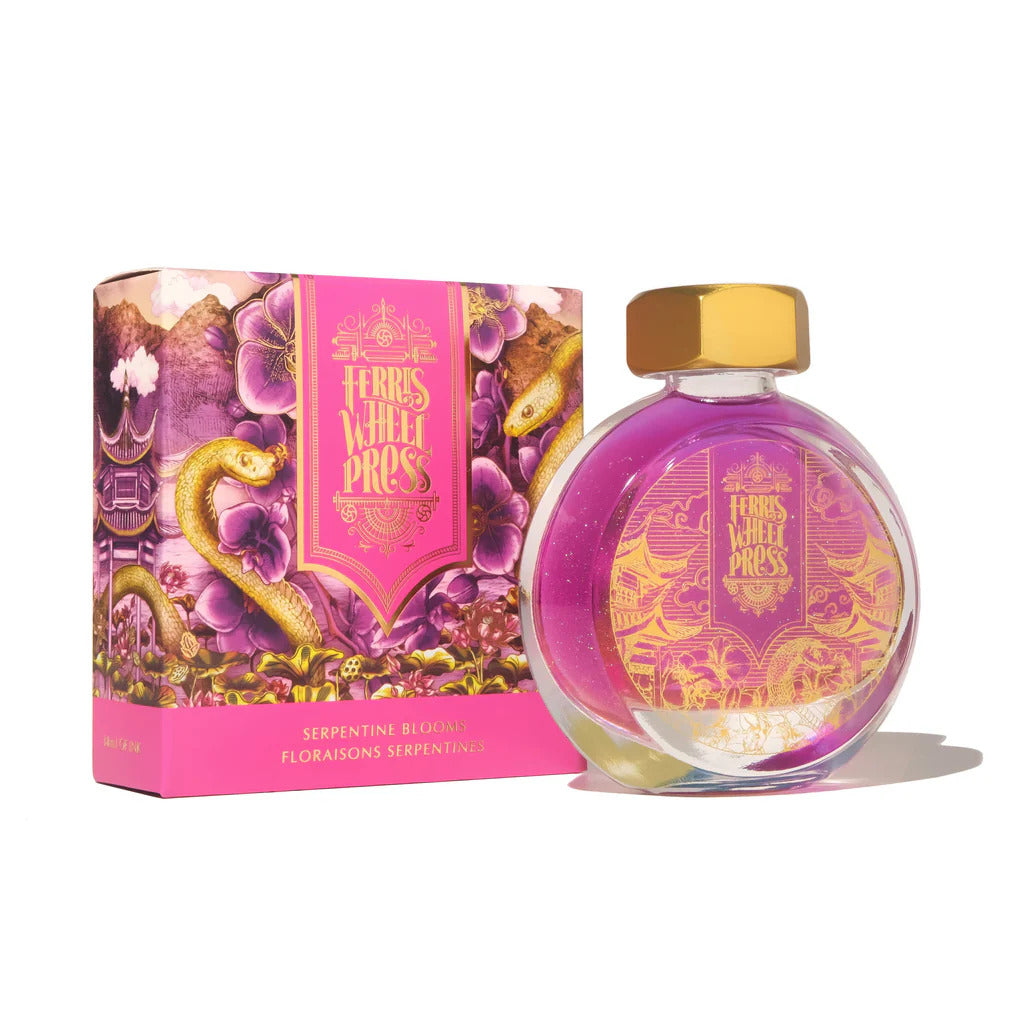 Ferris Wheel Press - Fete Chinoise Year of the Snake Special Edition | Serpentine Blooms