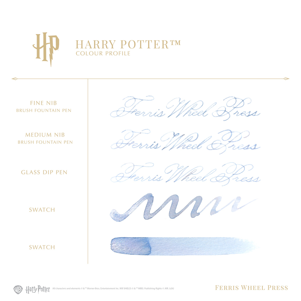 Ferris Wheel Press | Harry Potter | 25th Anniversary Ink