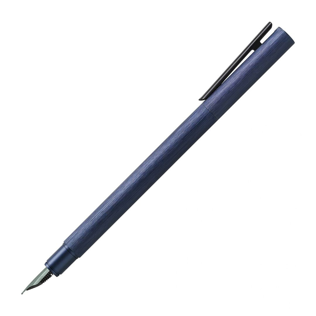 Faber-Castell NEO Slim Fountain Pen - Aluminum Dark Blue