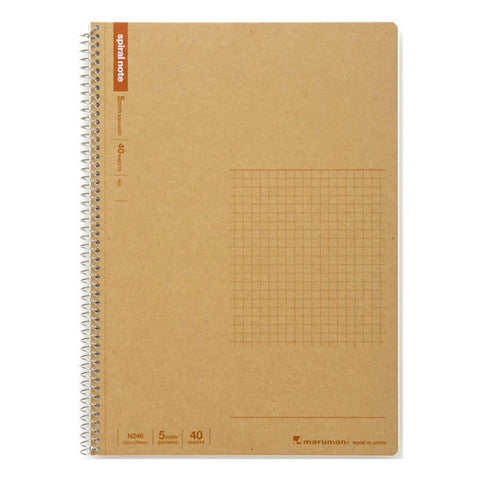 Maruman Spiral Note B5  - Grid