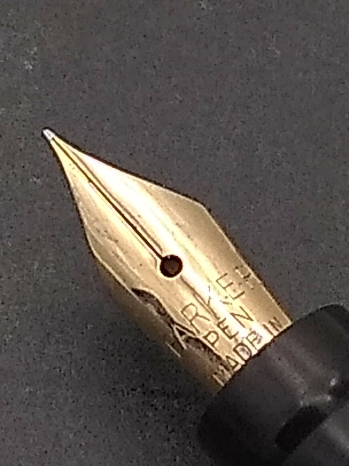Parker Lady Duofold Orange - 14k Extra Fine Nib - Pre-Owned