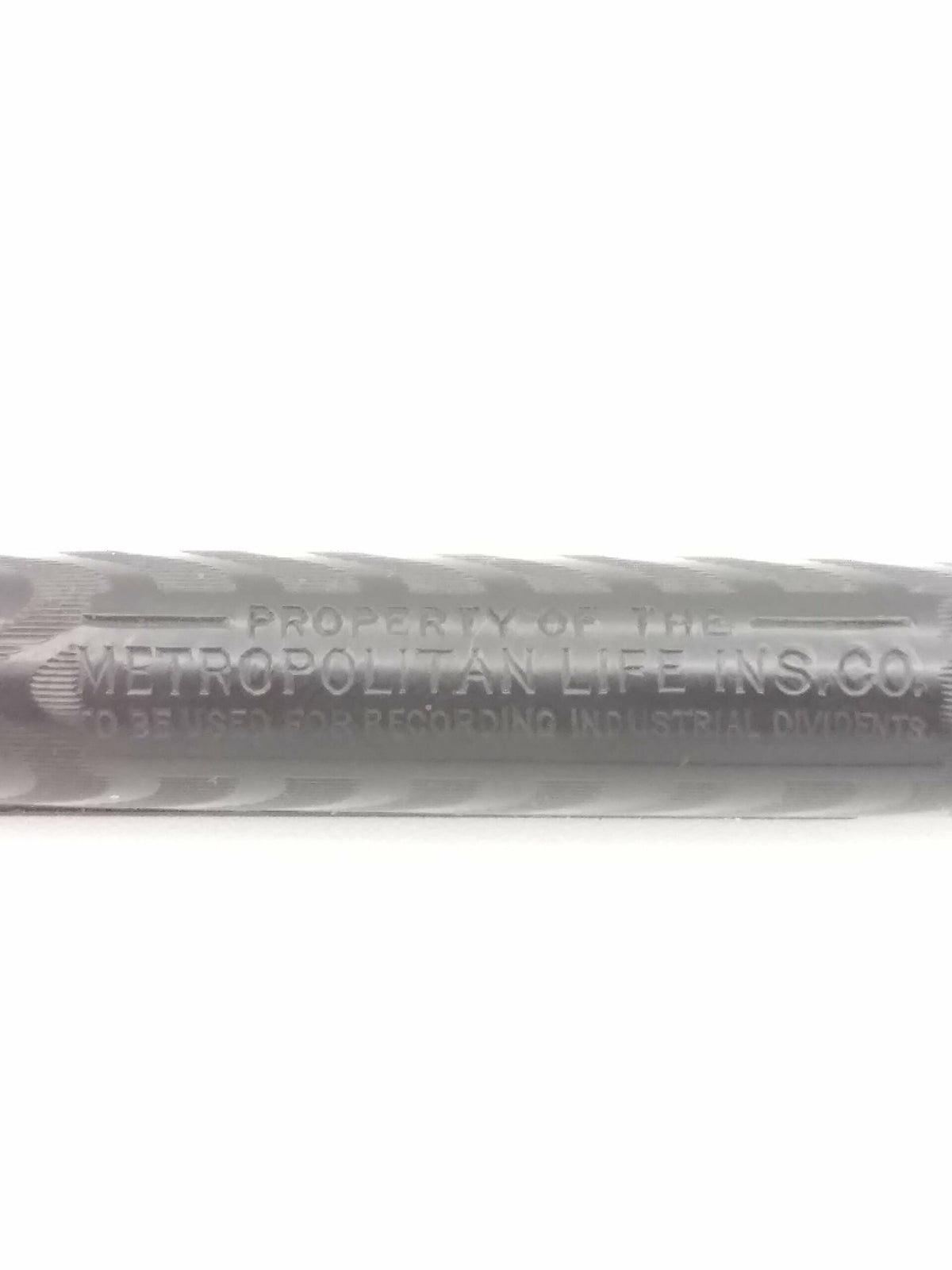 Heath "Metropolitan Life Insurance" Fountain Pen Black - 14k Flex Nib - Pre-Owned
