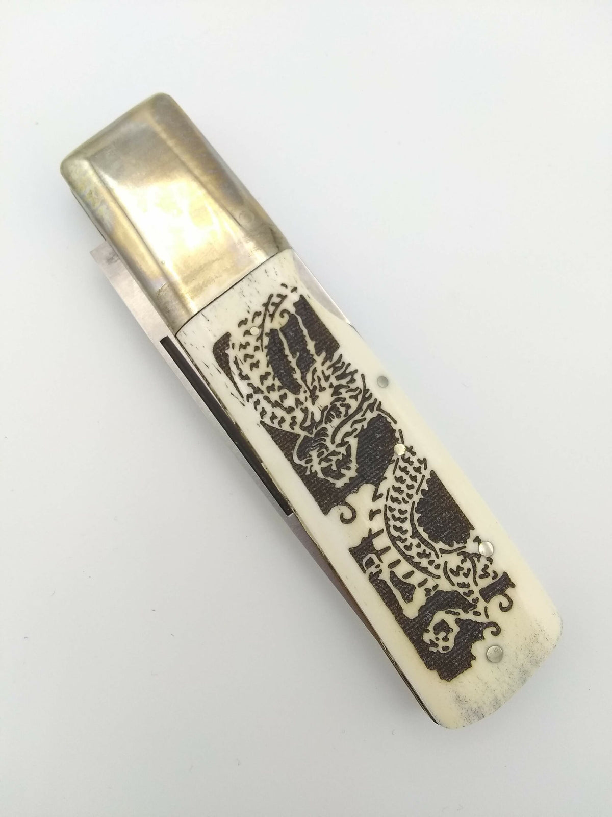 Unknown Japanese Pocket Knife Tanto Blade - Pre-Owned