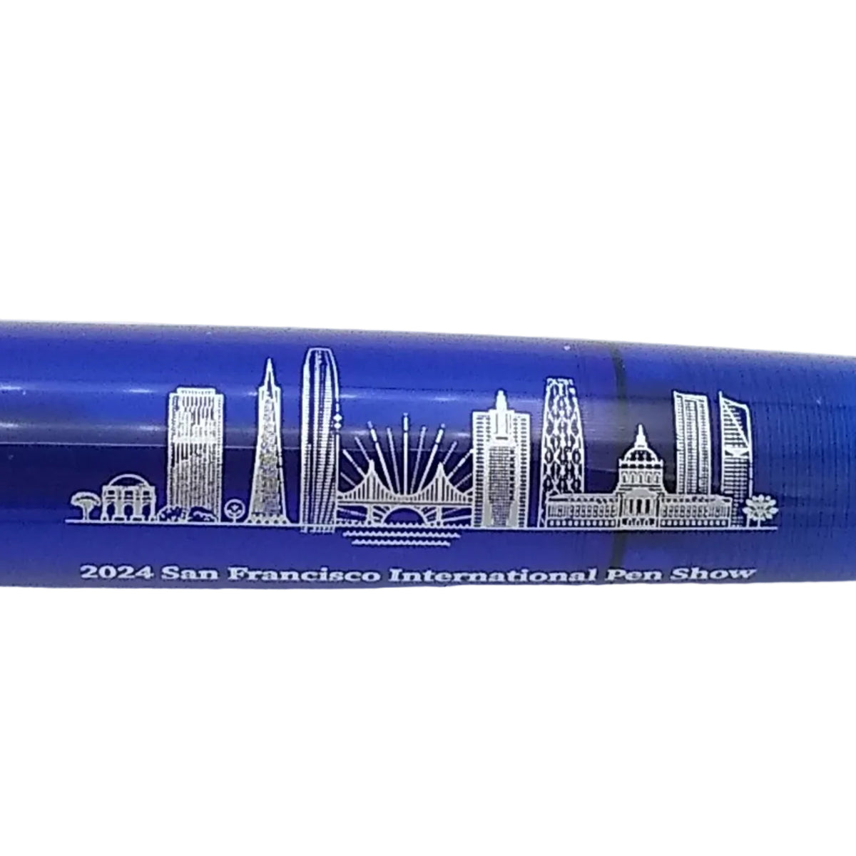 Opus 88 Transparent Blue Jazz San Francisco 2024 Pen Show