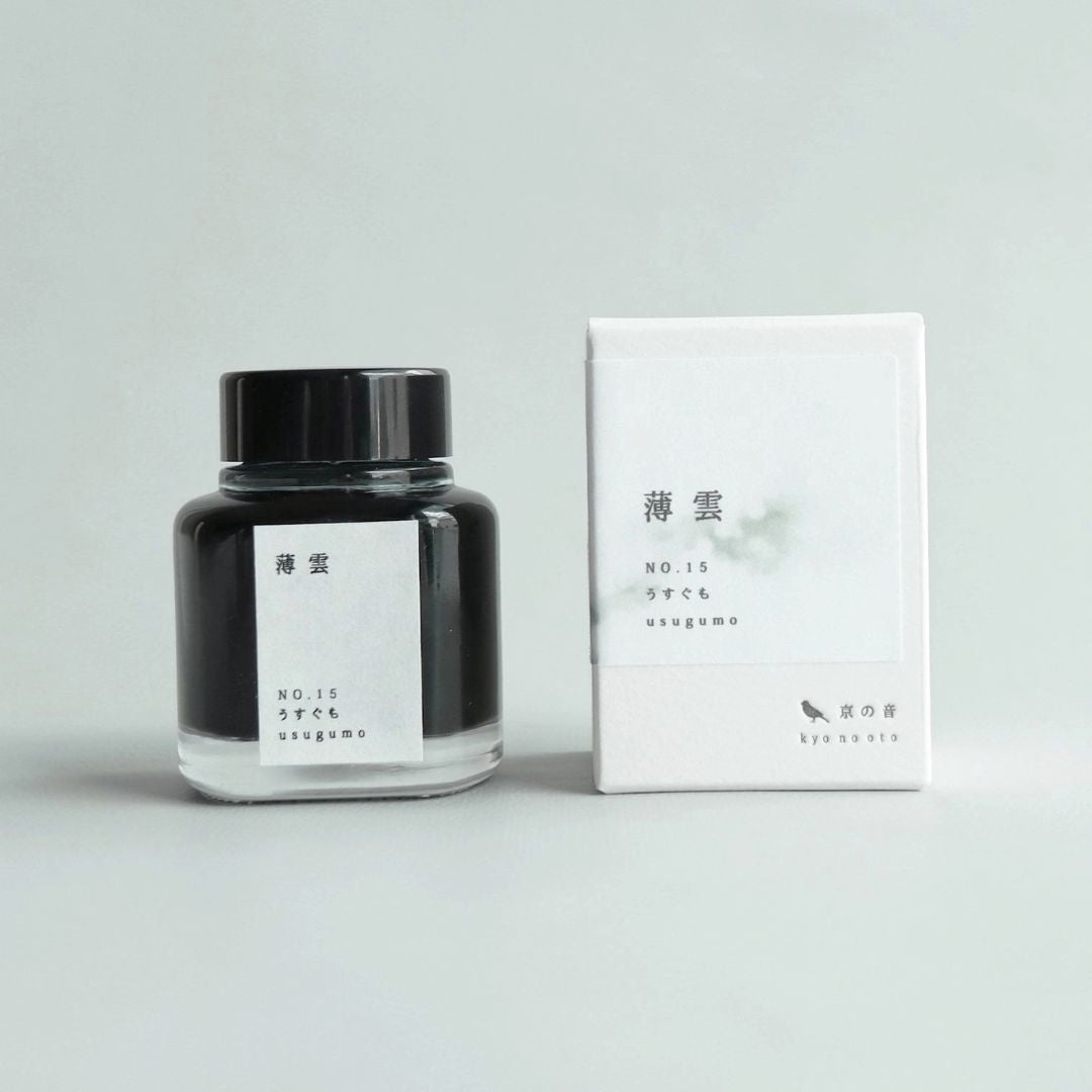 KYO NO OTO Fountain Pen Ink - No.15 Usugumo