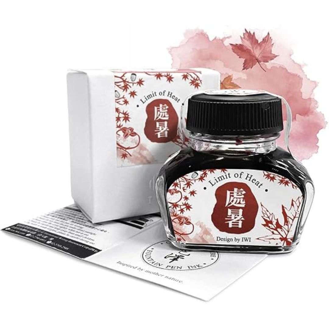 IWI Color of Nature Fountain Pen Ink - Limit of Heat