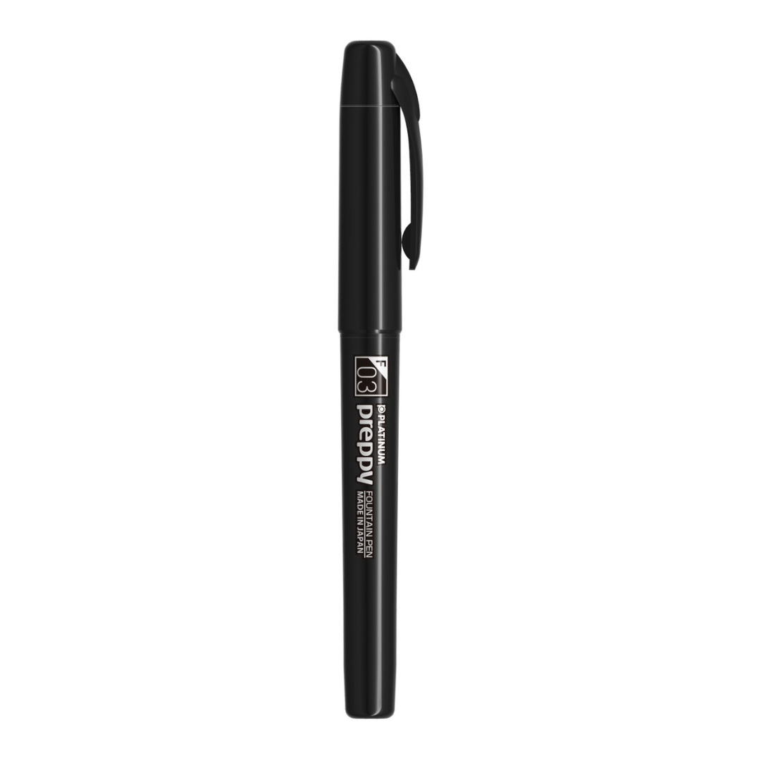 Platinum All Black Preppy Fountain Pen