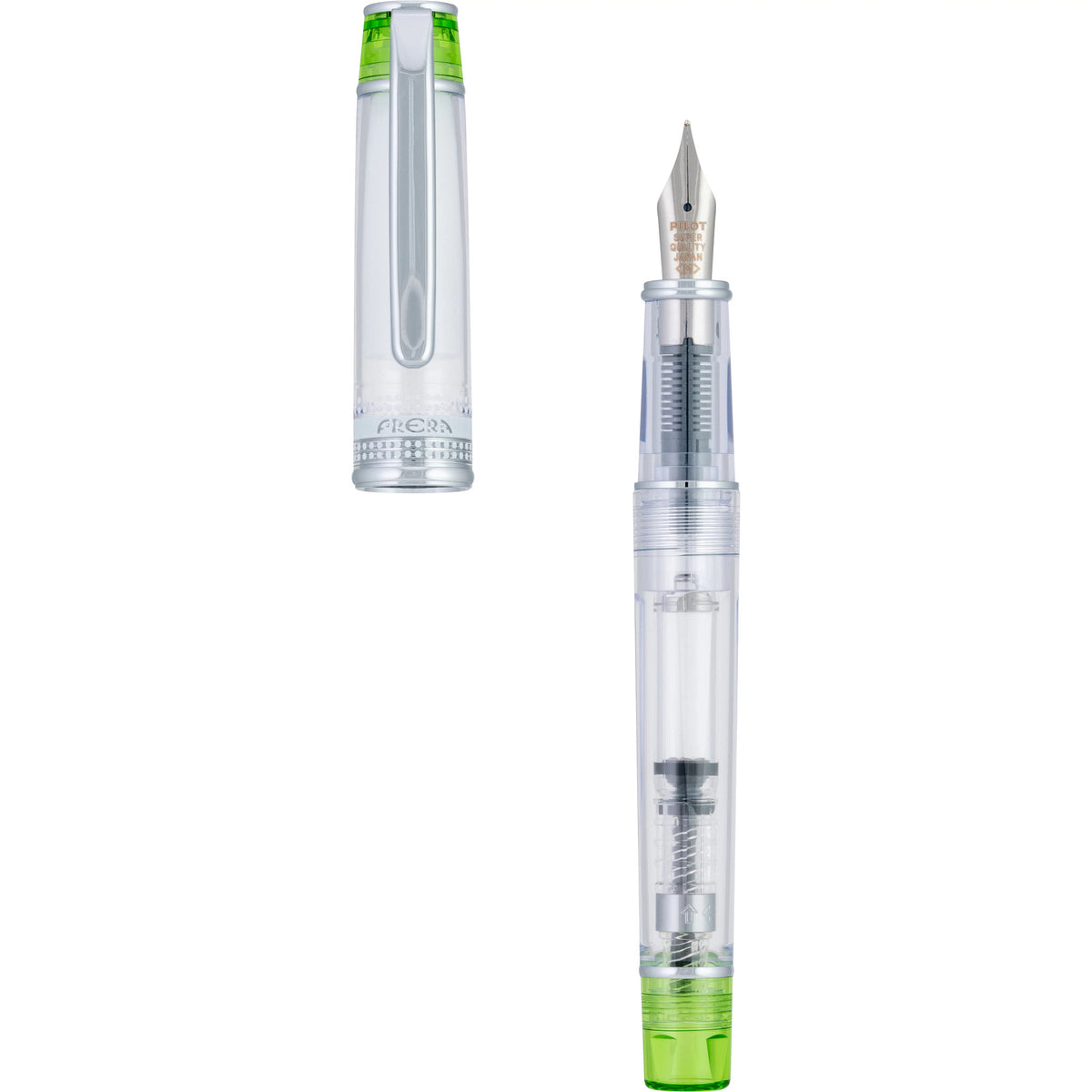 Pilot Prera Fountain Pen Translucent - Light Green