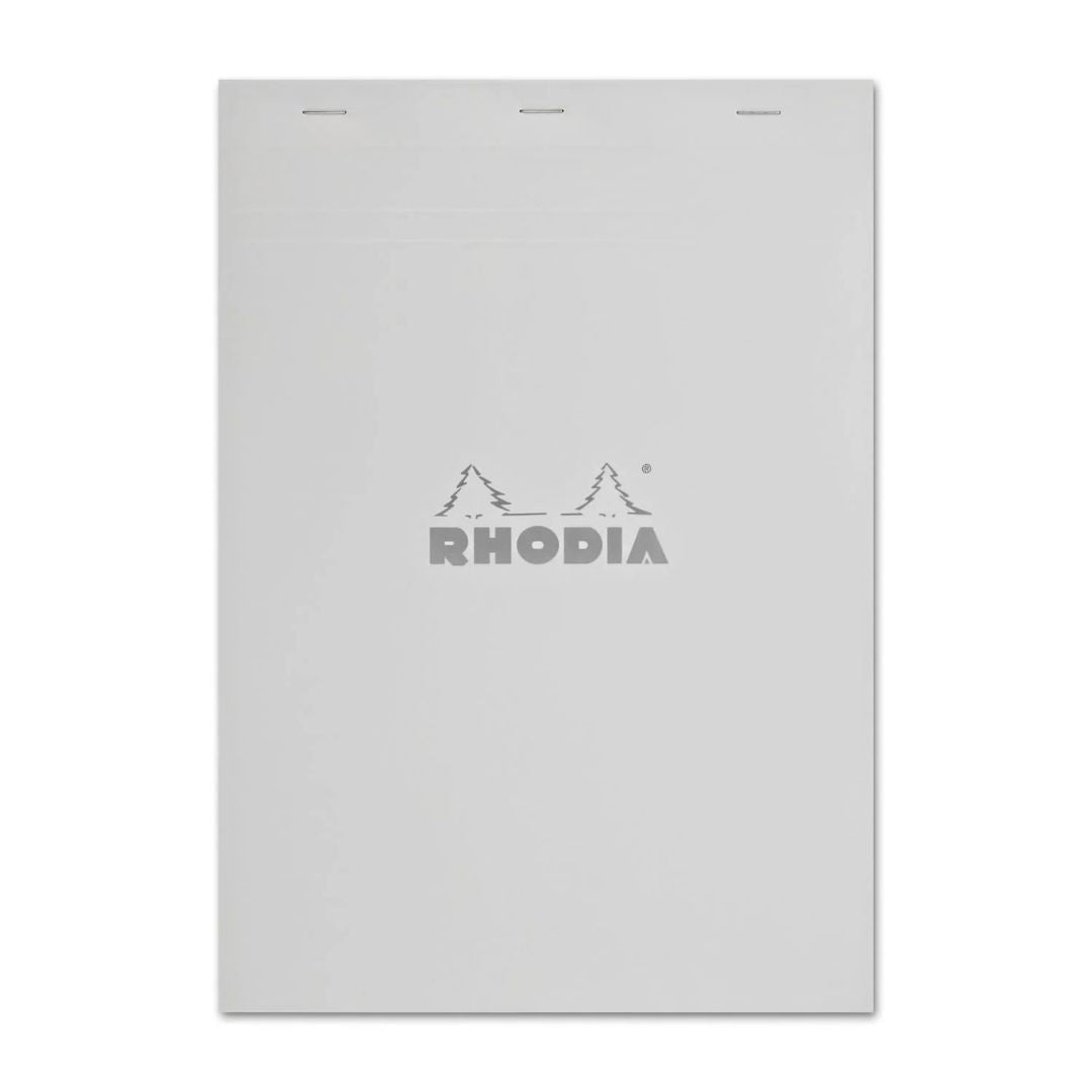 Rhodia No. 18 Staplebound 8.25 x 11.75 Lined Notepad in Ice