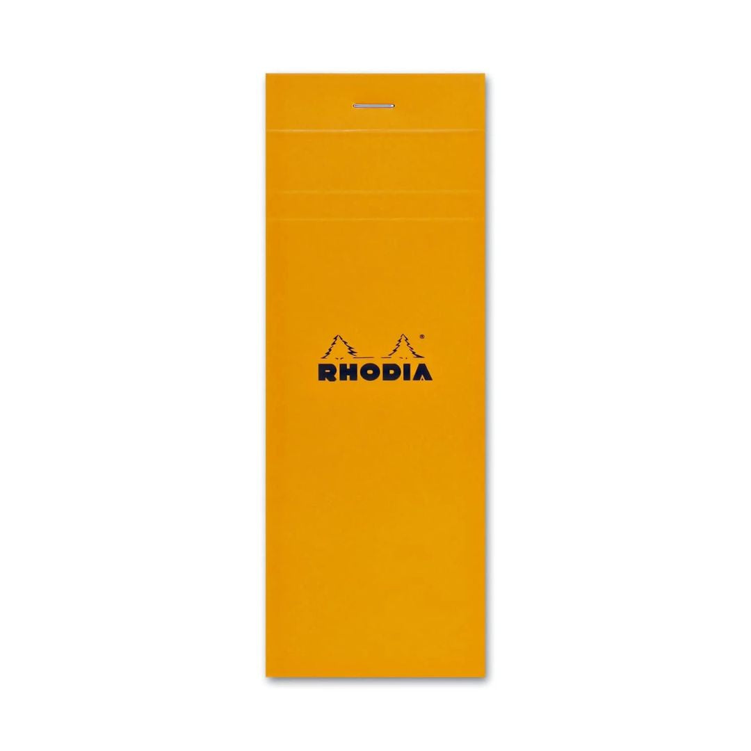 Rhodia No. 8 Staplebound 3 x 8.25 Graph Notepad in Orange
