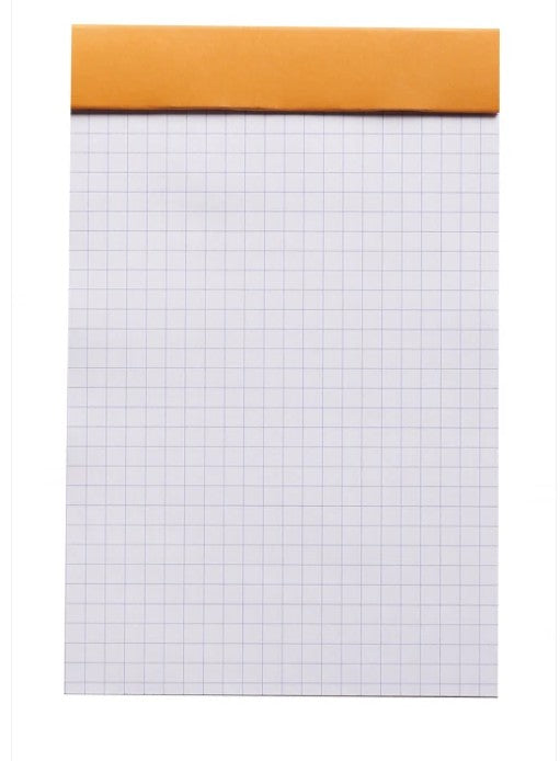 Rhodia No. 16 Staplebound 6 x 8.25 Graph Notepad in Orange