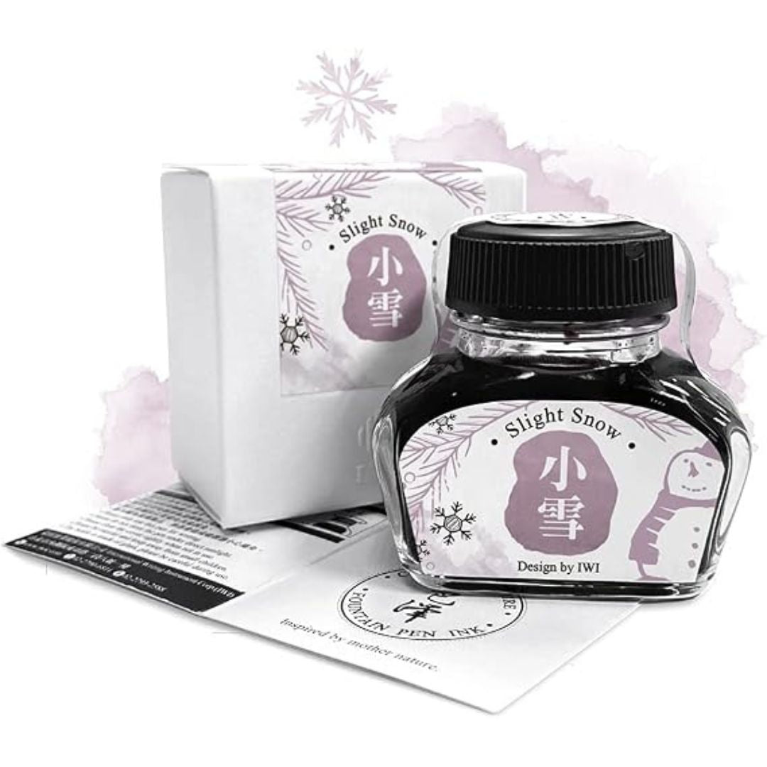 IWI Color of Nature Fountain Pen Ink - Slight Snow