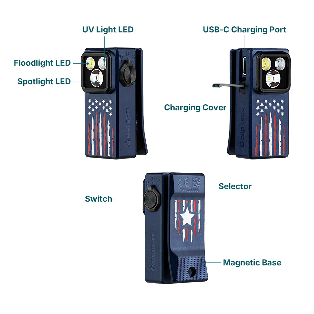 Olight Oclip Ultra Clip-On EDC