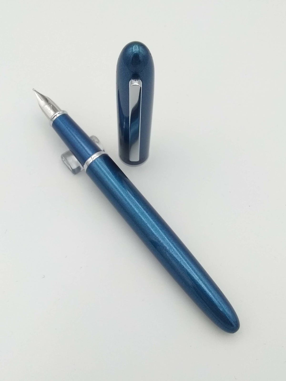 Tibaldi by Montegrappa D26 Shiny Blue - Medium Steel Nib - Pre-Owned