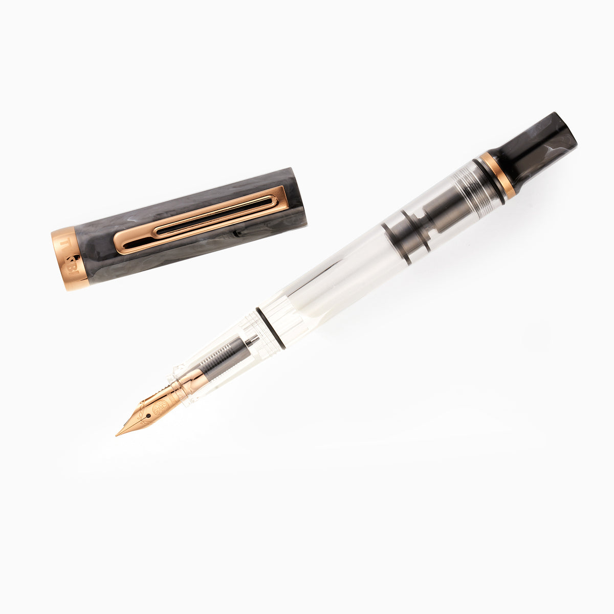 TWSBI ECO Black Marble & Bronze Fountain Pen
