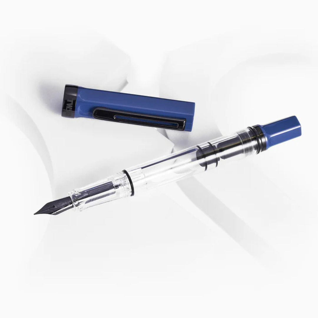 TWSBI ECO Slate Blue & Onyx Fountain Pen