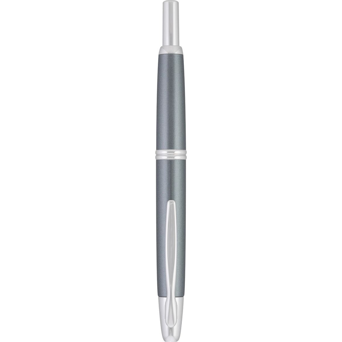 Pilot Vanishing Point Fountain Pen - Gun Metal & Rhodium