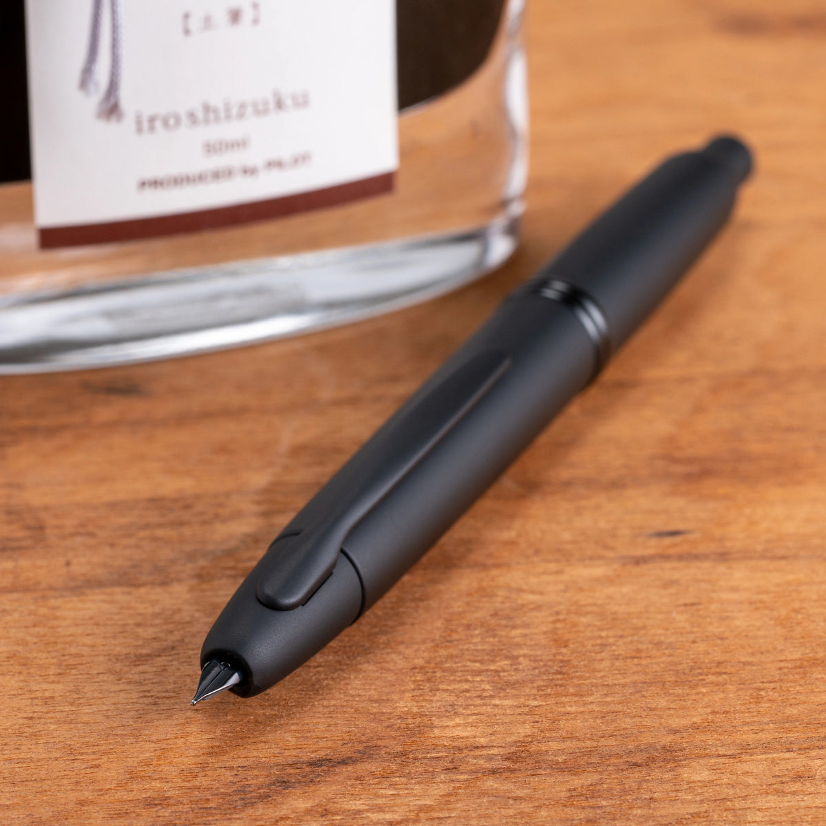 Pilot Vanishing Point Fountain Pen - Black Matte