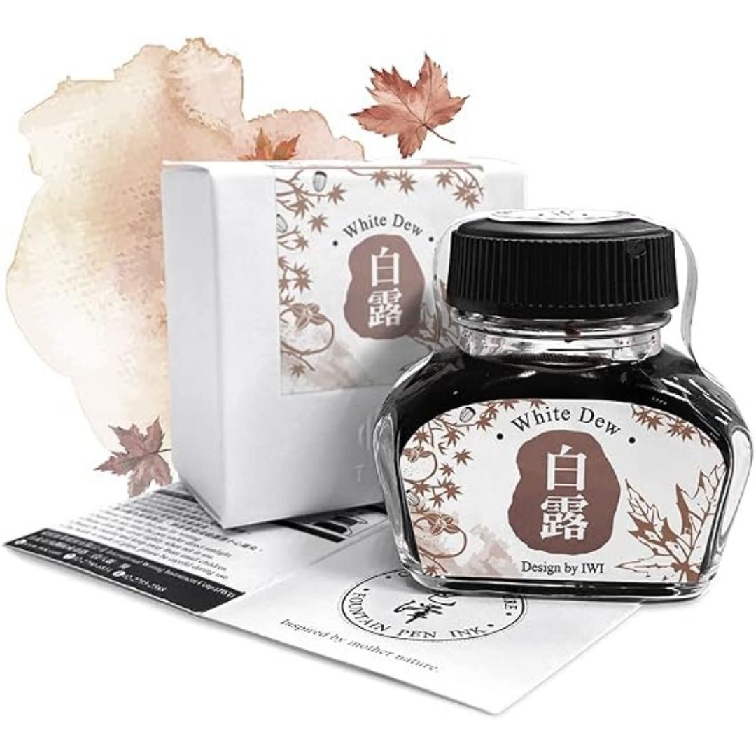 IWI Color of Nature Fountain Pen Ink - White Dew