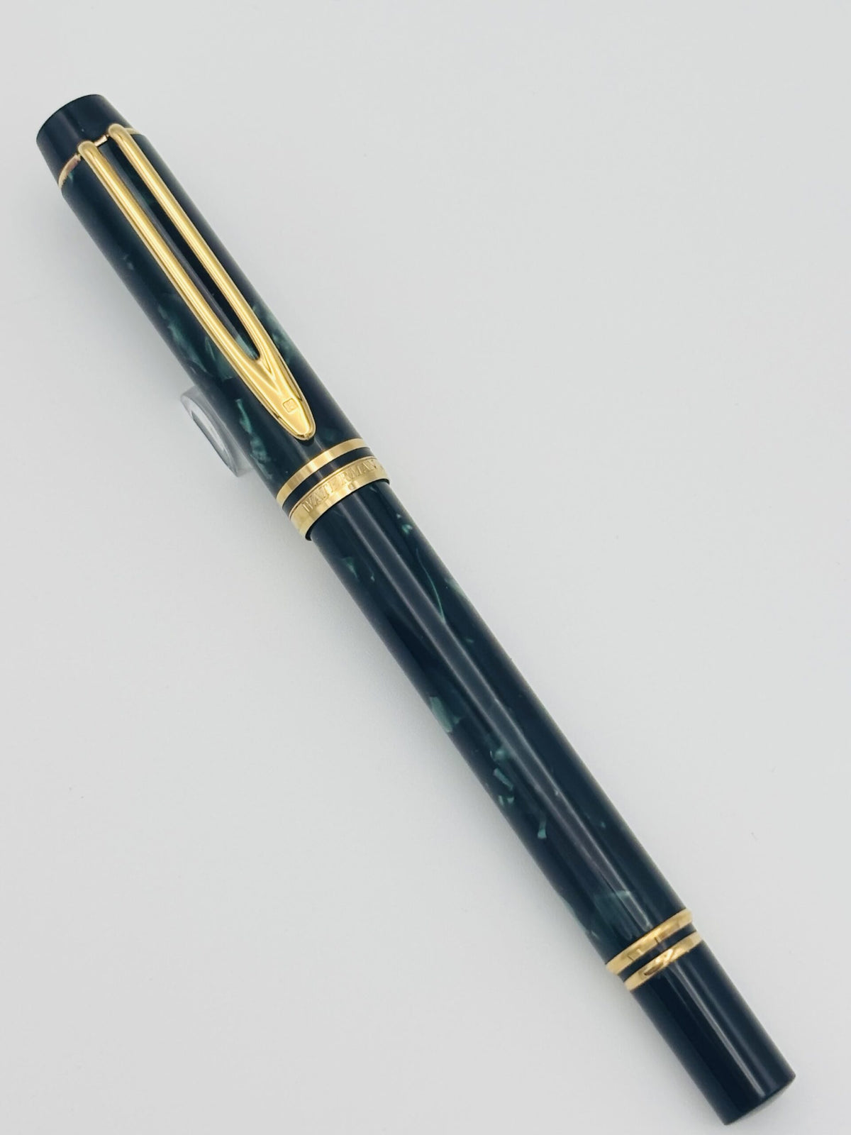 Waterman Leman 200 Green - 18k Broad Nib - Pre-Owned