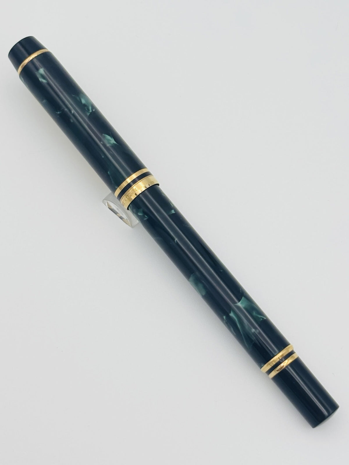 Waterman Leman 200 Green - 18k Broad Nib - Pre-Owned