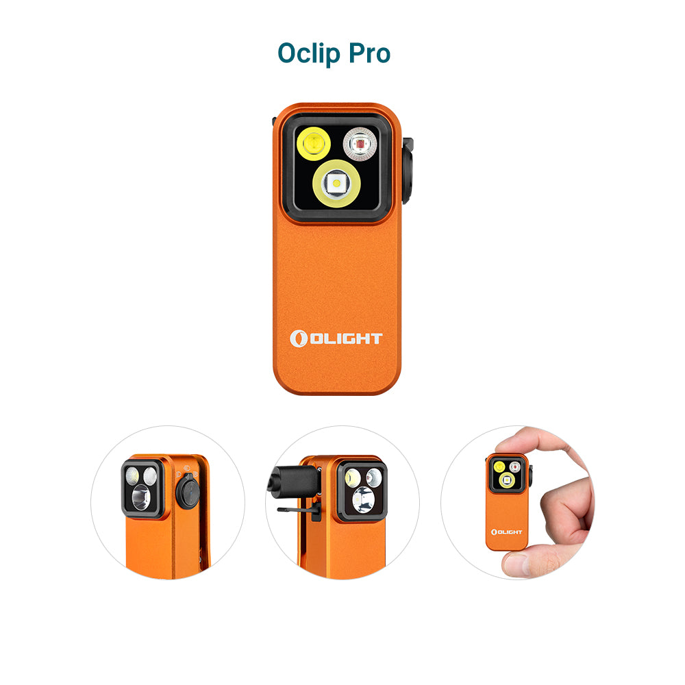 Olight Oclip Pro Multifunctional EDC Clip Flashlight