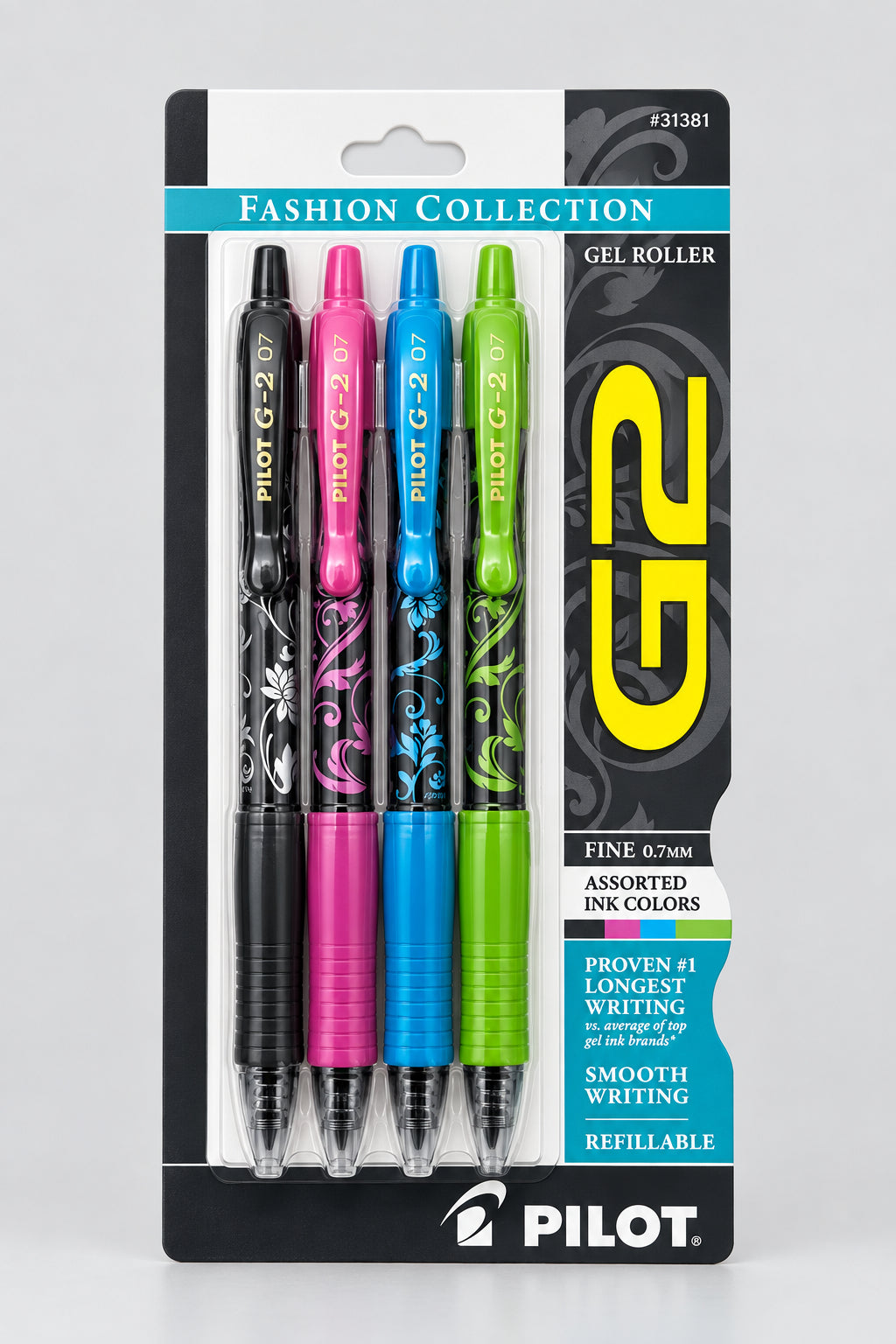 Pilot G2 Premium Gell Roller Fashion Collection
